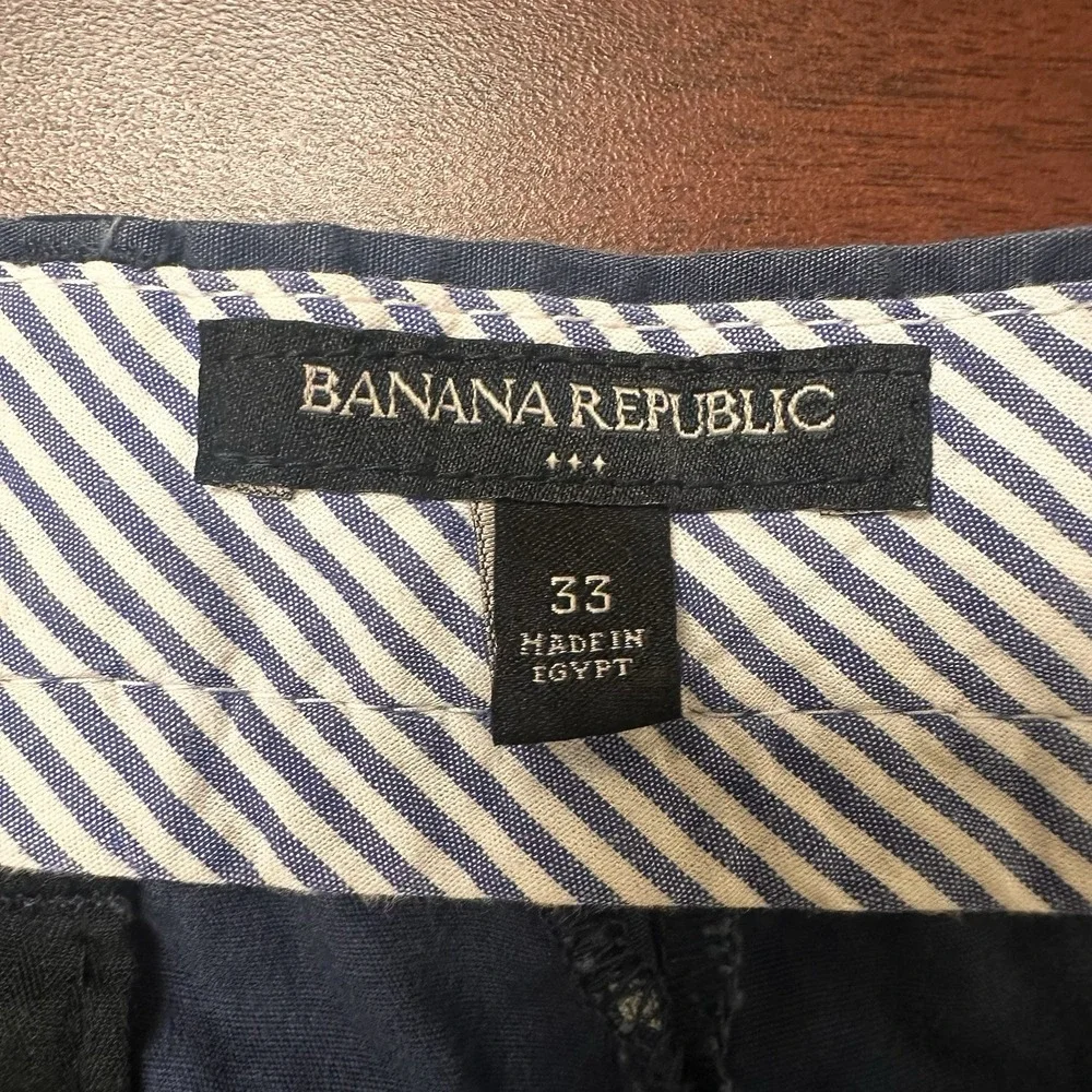 Banana Republic Shorts Mens Sz 33 All Over Print Cotton Aztec Geometric Summer